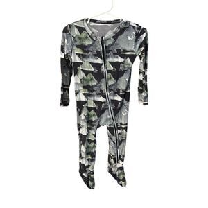 Posh peanut footie pajama mountain theme 18 to 24 months
